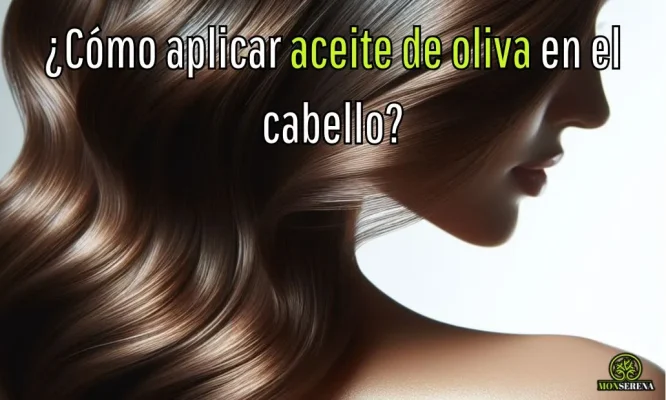 ¿Como aplicar aceite de oliva en el cabello?