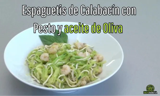 Recetas: Espaguetis de Calabacín con Pesto sin TACC