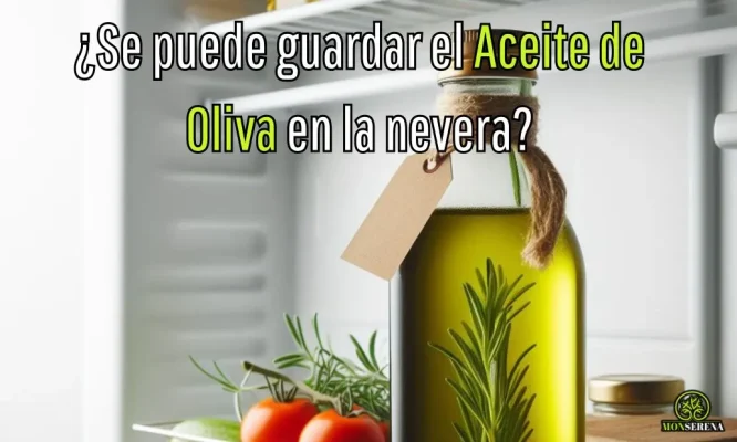 Se puede guardar el aceite de oliva en la nevera