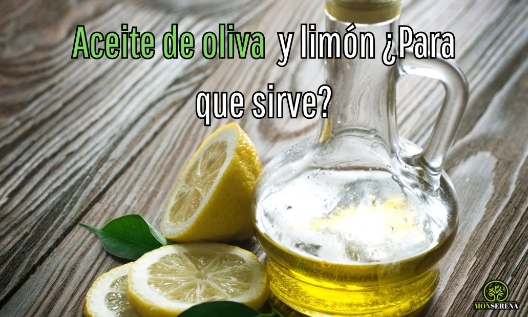 Aceite de oliva virgen extra y limón ¿Para que sirve?
