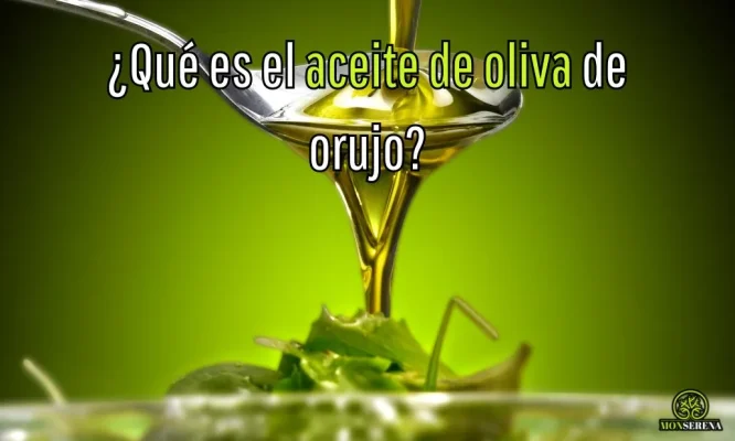 ¿Qué es el aceite de orujo de oliva?