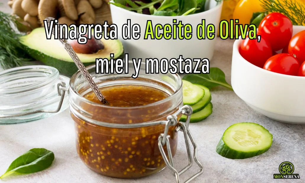 Vinagreta de Oliva, miel y mostaza