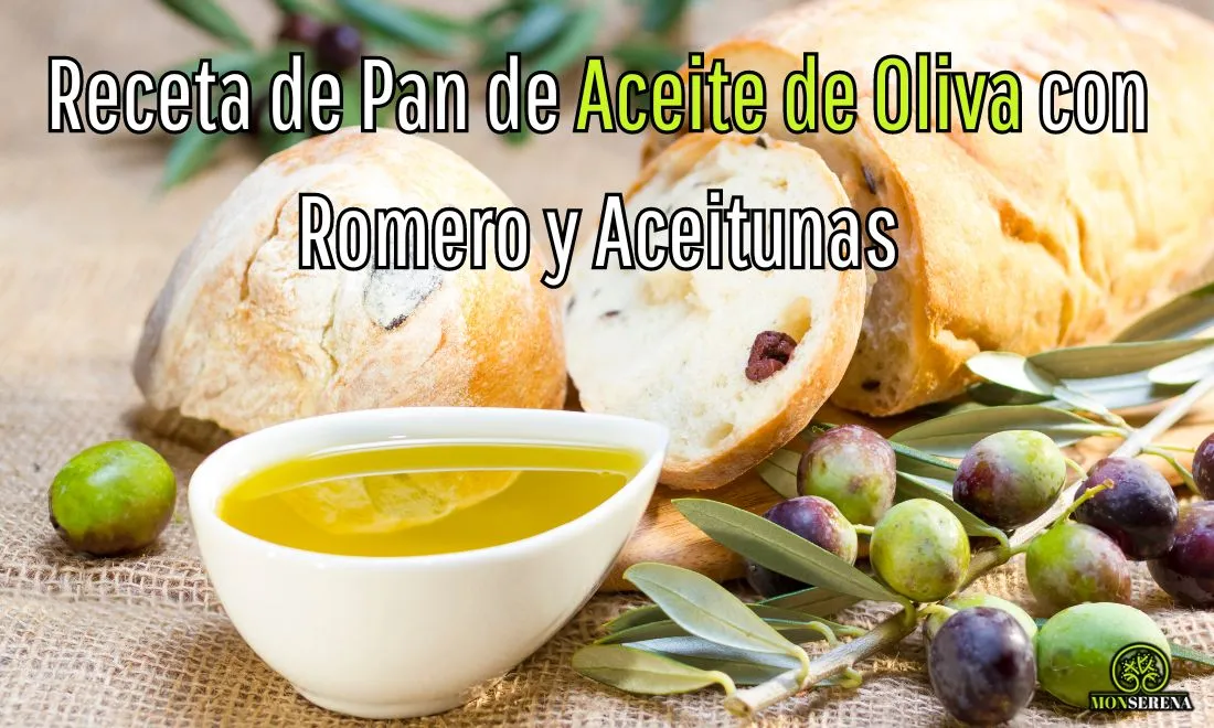 Receta de Pan de Aceite de Oliva con Romero y Aceitunas