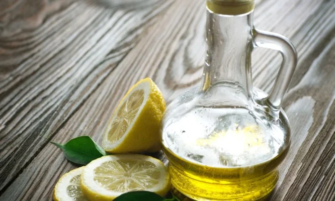 Aceite de oliva y limon