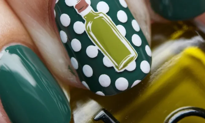 aceite de oliva para el cuidado de las uñas