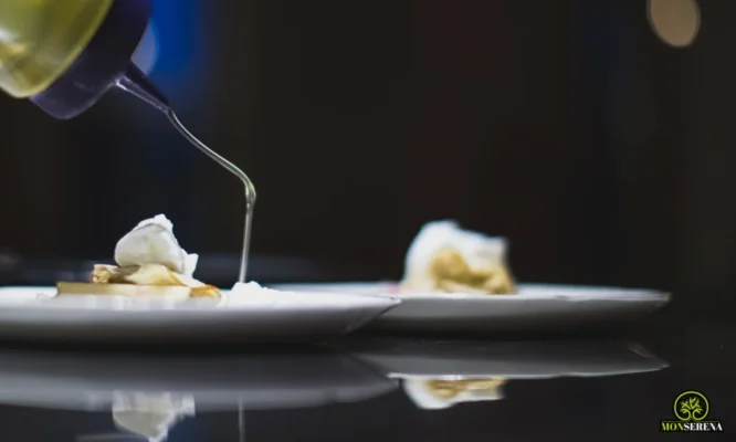 aceite de oliva en restaurante