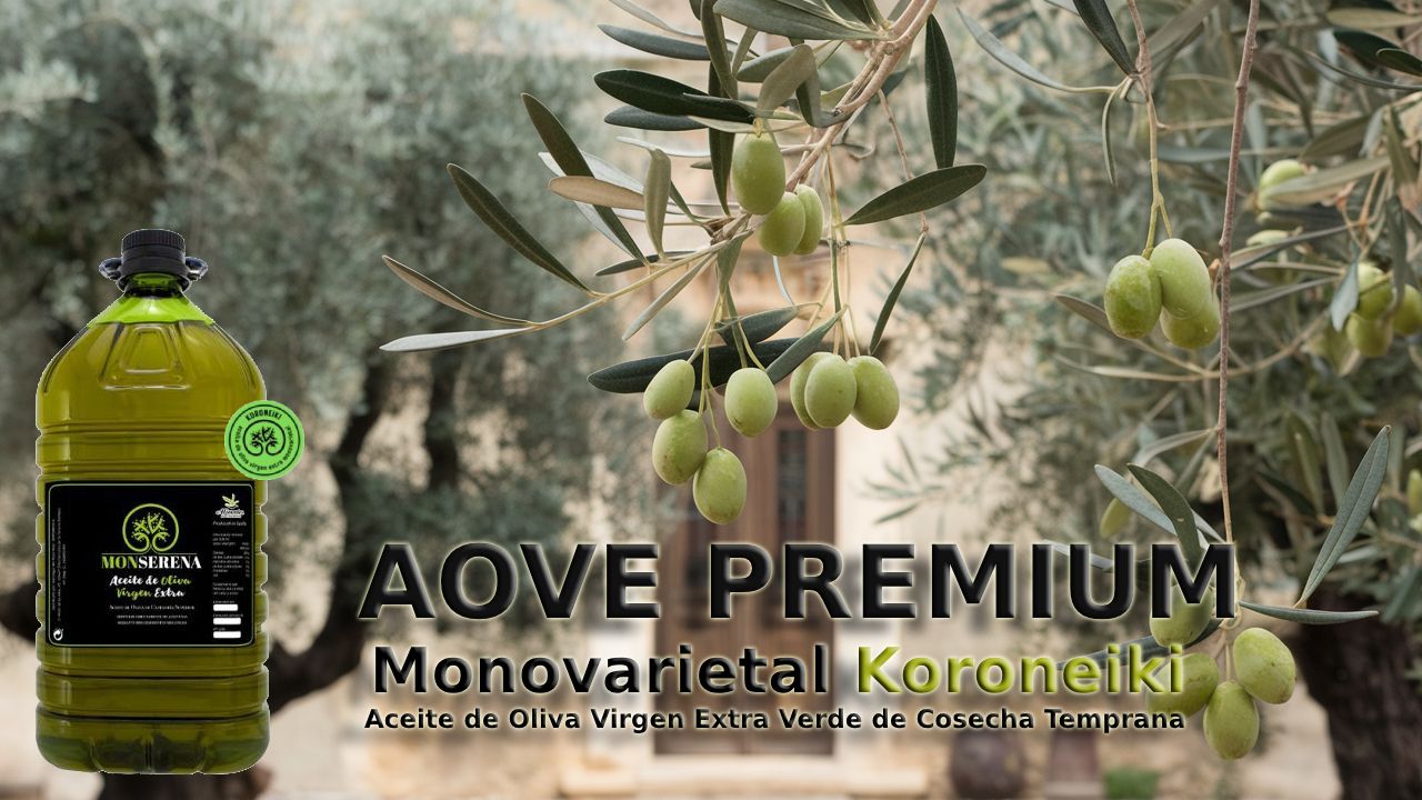 Aceite de oliva virgen extra Koroneiki
