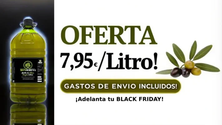 Oferta aceite de oliva Black Friday 2024