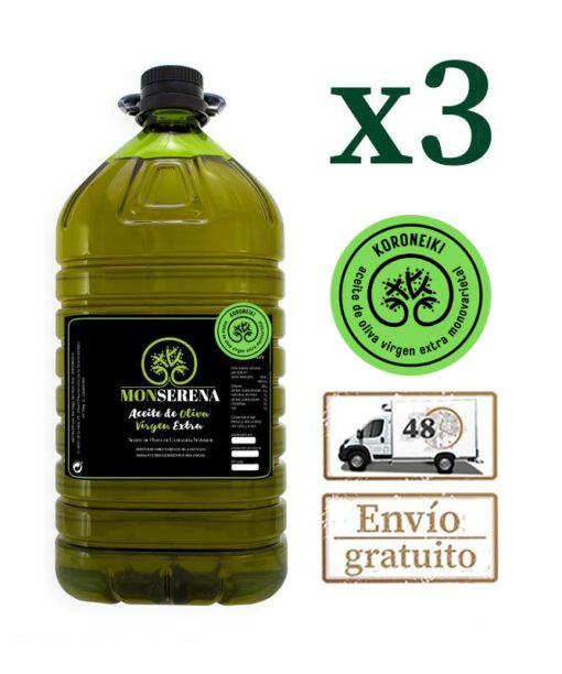 Aceite Koroneiki - aceite de oliva virgen extra monovarietal premium