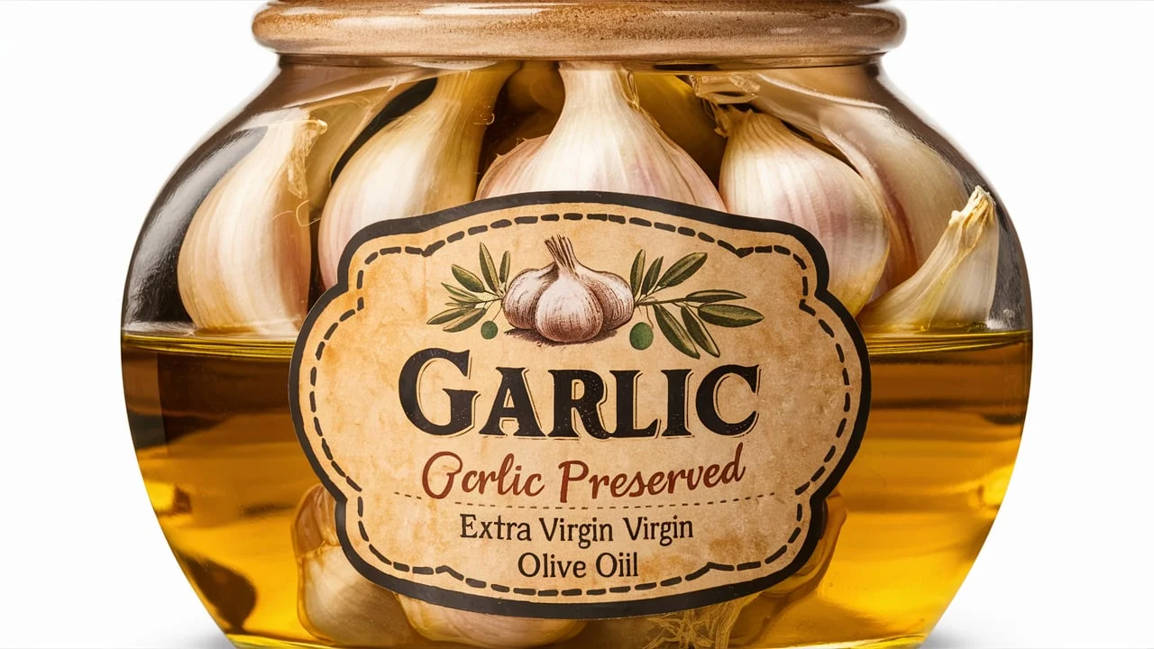 ajos en aceite de oliva