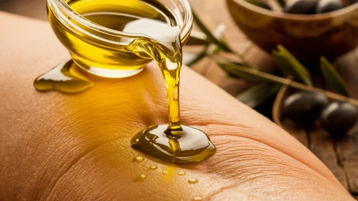 aceite de oliva para las arrugas