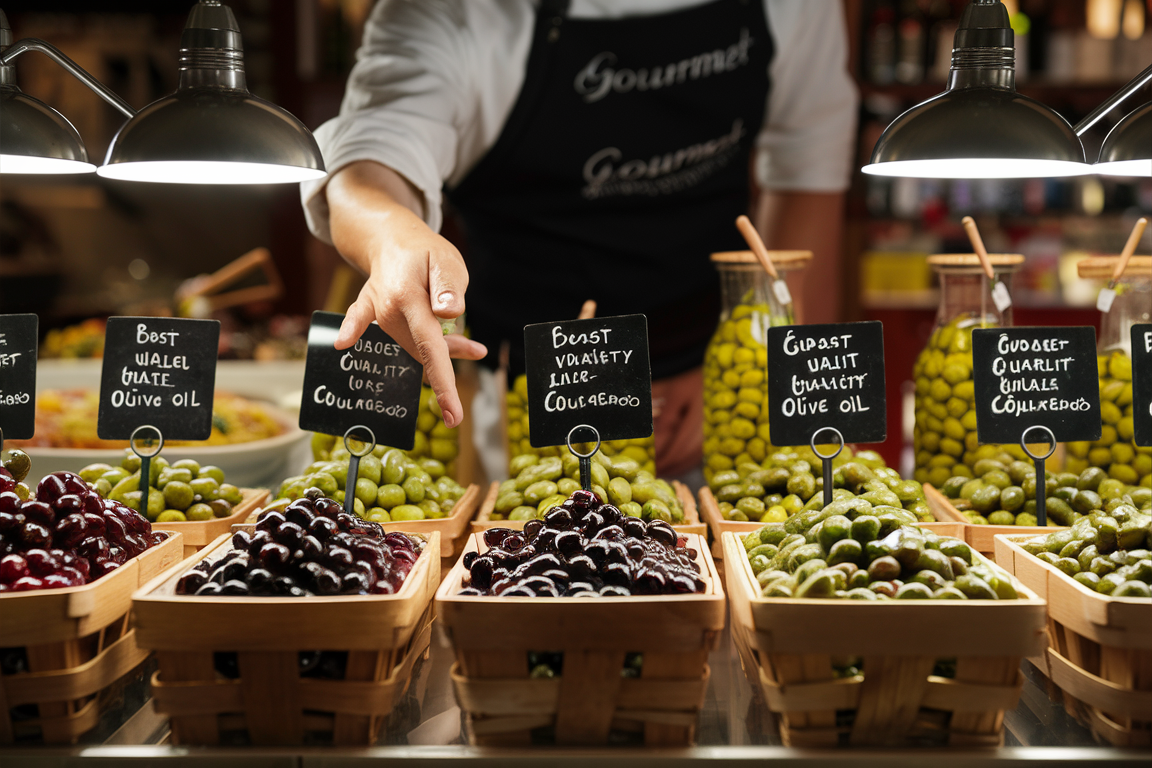 cuales aceitunas son mejores para el aceite