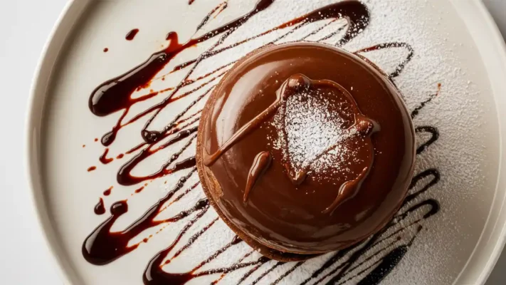 ganache sin mantequilla