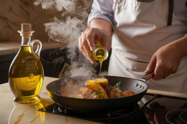 cocinar con aceite de oliva