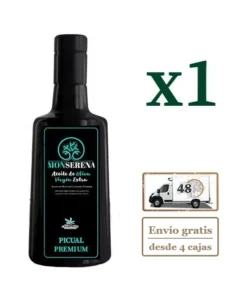 Aceite Picual Premium 500 ml, botella de 500 ml